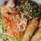 V3 Grilled Pork, Shrimps, And Egg Rolls Vermicelli Bowl