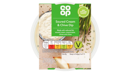 Co-Op Dip De Smântână Cu Arpagic 200G