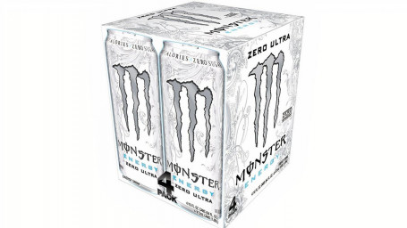 Pachet De 4 Monster Zero Ultra 16 Oz