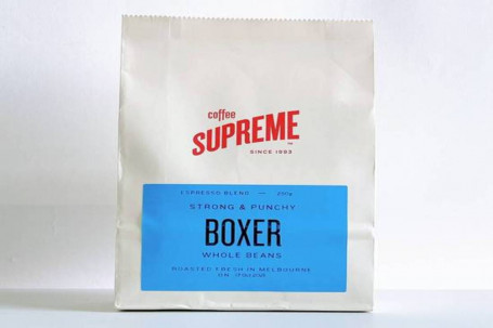 Boxer Blend Dark Chocolate Caramel Blend Full Bold 250G (For White Coffee Drinkers)