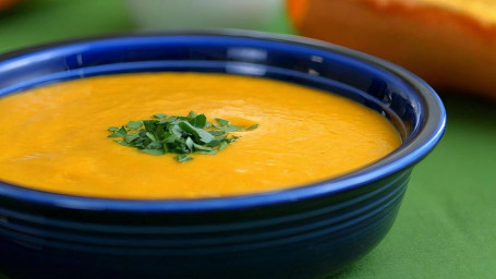 Butternut Squash Carrot Soup Vegan