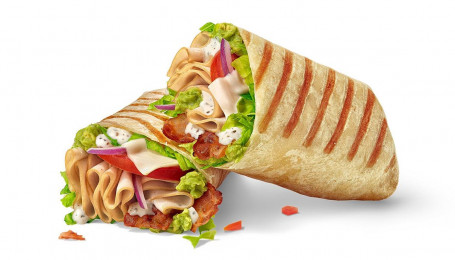 Curcan, Slănină Și Avocado Wrap Obișnuit La Grătar (600 Cals)