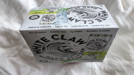 White Claw Natural Lime Hard Seltzer 6Pk 12 Oz