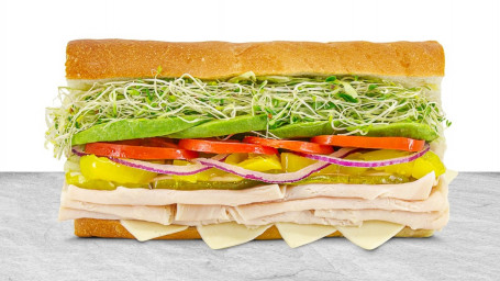 24. Turkey, Avocado, Sprouts Swiss