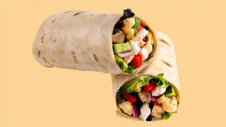 Wrap Mediteranean De Pui La Grătar