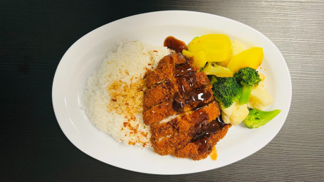 Katsu Pork Rice Bowl Rì Shì Zhū Pái Fàn