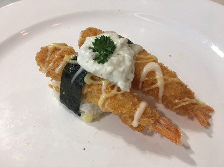 Crumbed Ebi Tempura Nigiri (6 Pieces)