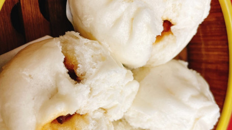 Steamed Bbq Pork Bun Zhēng Chā Shāo Bāo