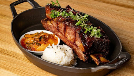 Smoked Korean Bone-In Short Rib