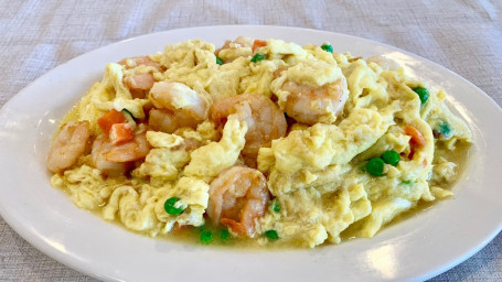 Shrimp With Scrambled Eggs Huá Dàn Xiā