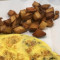 Backyard Veggie Omelet