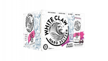 White Claw Hard Seltzer Black Cherry Can (12 Oz X 12 Ct)