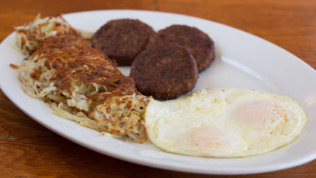 2 Egg Platter Veggie