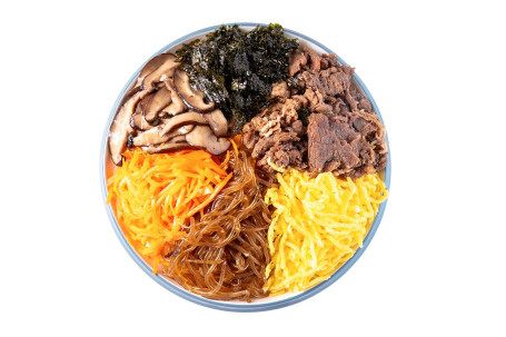 K-Bap With Beef Bulgogi Kǎo Niú Ròu Gài Fàn