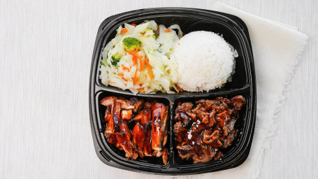 C3. Beef Teriyaki Chicken Combo