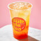 Thai Lemon Iced Tea With Lychee Bubbles