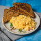 Scrambled Eggs And Sourdough Toast (V