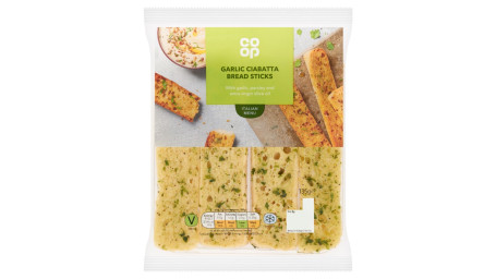 Co-Op Batoane Cu Usturoi Ciabatta 135G