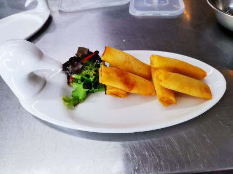 Vegetable Spring Rolls (10 Pieces Sù Chūn Juǎn (10Gè #018