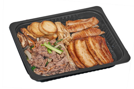 Shàng。Kǎo Zhū Ròu Tào Cān （Èr Rén Yòng） Premium Grilled Pork Combo (For 2)