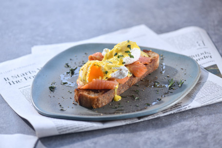 Eggs Royale Yān Sān Wén Yú Bān Ní Dí Kè Dàn Pèi Yú Zi Jiàng Chē Lí Jiā Bō Cài