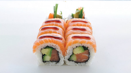 Salmon Dragon Roll Iso