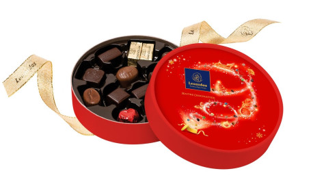 Christmas Round Box Chocolate