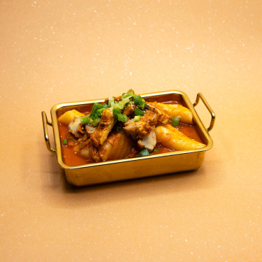 Chūn Chuān Jī Nián Gāo Spicy Chicken Tteokbokki