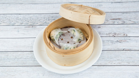 Chives Prawn Dumpling (D) 3Pcs Jiǔ Cài Xiā Jiǎo