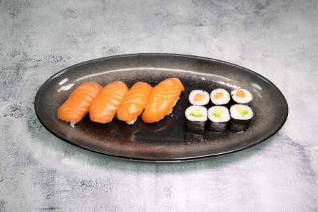 Salmon Set (10 Pieces) Sān Wén Yú Pīn