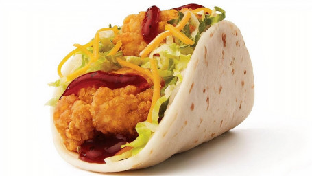 Honey Bbq Fried Chicken Taco