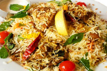 Hyderabadi Dum Lamb Biryani