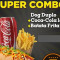 Dog Duplo Coca Cola Lata Batata Frita Maionese Caseira