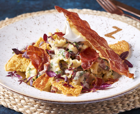 Nou Crispy Prosciutto Carbonara