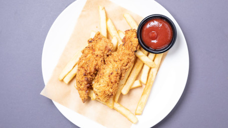 Mini Chicken Tenders W/ Chips