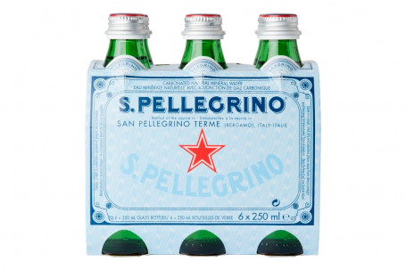 San Pellegrino Sparkling Water (Small Bottles) 6X250Ml