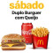 Mcoferta Do Duplo Burguer Com Queijo