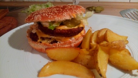 Cheeseburger Dublu