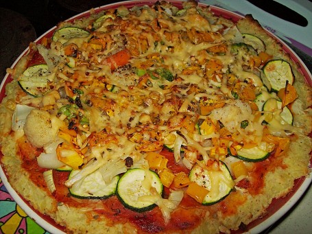 Pizza Cu Legume