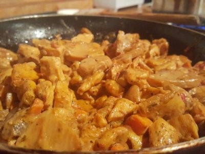 Pollo Champiñón