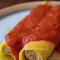 Crespelle Fiorentine Ripiene Di Ricotta E Spinaci Con Salsa Al Pomodoro