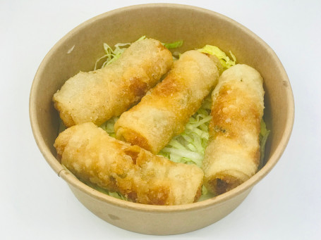 Vegetable Spring Rolls (4 Rolls)