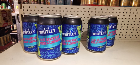 Jj Whitley Can Blue Raspberry Vodka Lemonade 6 X 330Ml