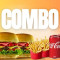 Combo: 2 X Salada Completos 2 Coca 350Ml 2 Porções De Fritas