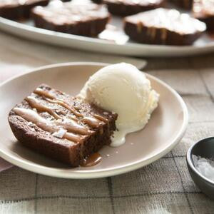 Vanilie Caramel Brownie