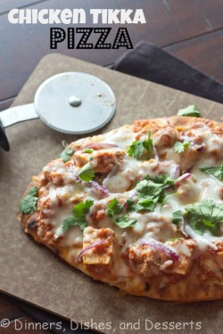 Pizza Pui Tikka