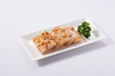 Xiāng Jiān Luó Bó Gāo (3Jiàn Pan-Fried Turnip Cakes (3Pcs