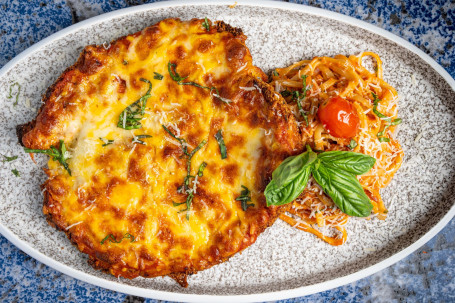 Chicken Parmigiana Pà Mǎ Sēn Qǐ Sī Jī