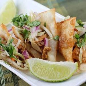 Tacos Wonton Cu Pui