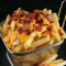 400G De Batata Frita Com Cheddar Ou Catupiry E Bacon